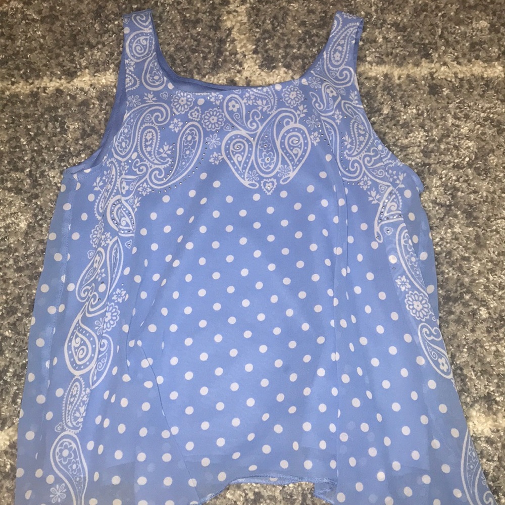 Justice tank top
